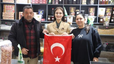 Mardin’in Nusaybin ilçesinde Türk bayrağına yönelik gerçekleştirilen çirkin saldırının ardından