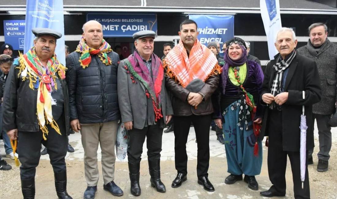 Kuşadası Belediyesi Yörük Hizmet Çadırı’nda Hizmete Başladı