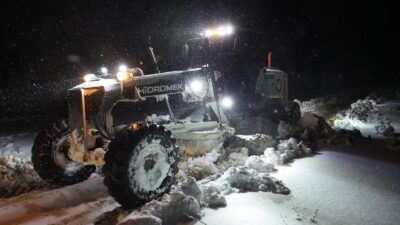 Menteşe Belediyesi ekipleri, Kozağaç Mahallesi ile Kavaklıdere ilçesini birbirine bağlayan