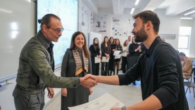 BAŞKAN BEŞİKCİOĞLU ÇANKAYA ÜNİVERSİTESİ ÖĞRENCİLERİNİN ERYAMAN İÇİN HAZIRLADIĞI BİSİKLETLİ ULAŞIM