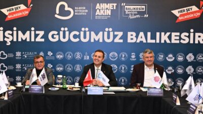 Akın: “İşimiz gücümüz Balıkesir” Balıkesir Büyükşehir Belediye Başkanı Ahmet Akın,