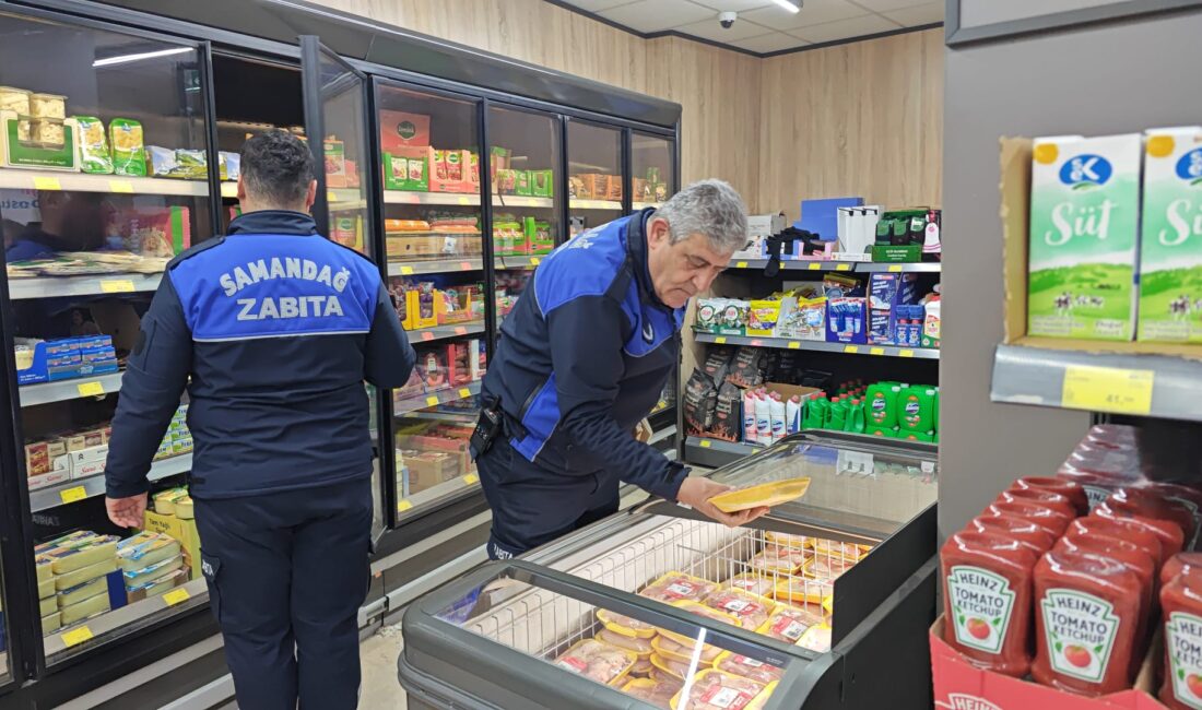 SAMANDAĞ ZABITASI HALK SAĞLIĞI İÇİN SAHADA Samandağ Belediyesi Zabıta Müdürlüğü ekipleri ilçe genelinde faaliyet gösteren zincir