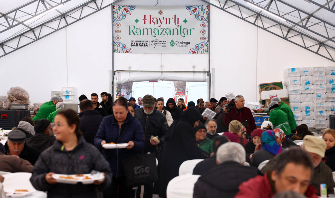 RAMAZAN’DA ÇANKAYA’DA DAYANIŞMA ZAMANI Çankaya