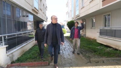 Turgutlu Belediye Başkanı Çetin Akın, kentte etkili olan kuvvetli yağış