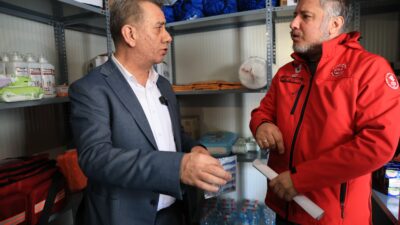 Efeler Belediye Başkanı Anıl Yetişkin, afetlere karşı hazırlıklı bir kent