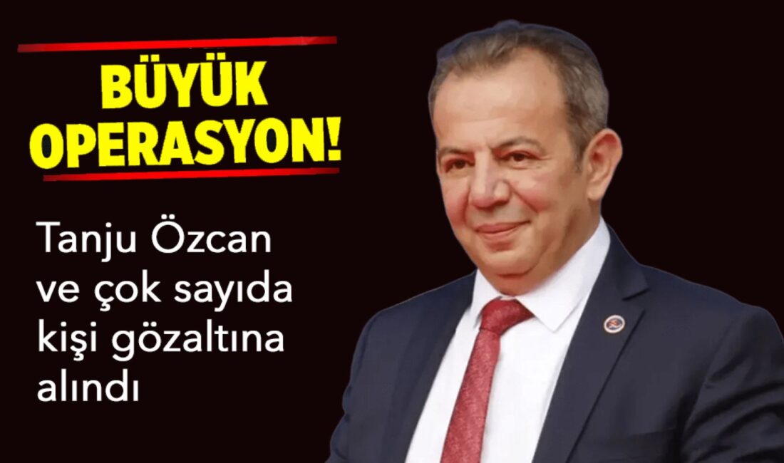 Bolu güne şafak operasyonuyla uyandı: Belediye Başkanı Tanju Özcan gözaltında;