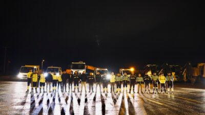 Çeşme Belediyesi, hafta sonu boyunca ilçede etkili olan şiddetli sağanak