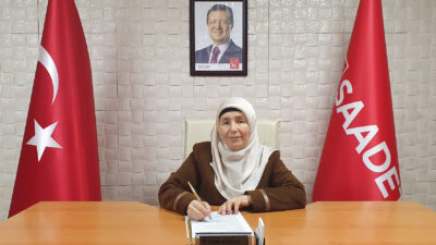 Saadet Partisi İzmir İl Kadın Kolları Başkanı Fatma Dündar, “İnsanın,
