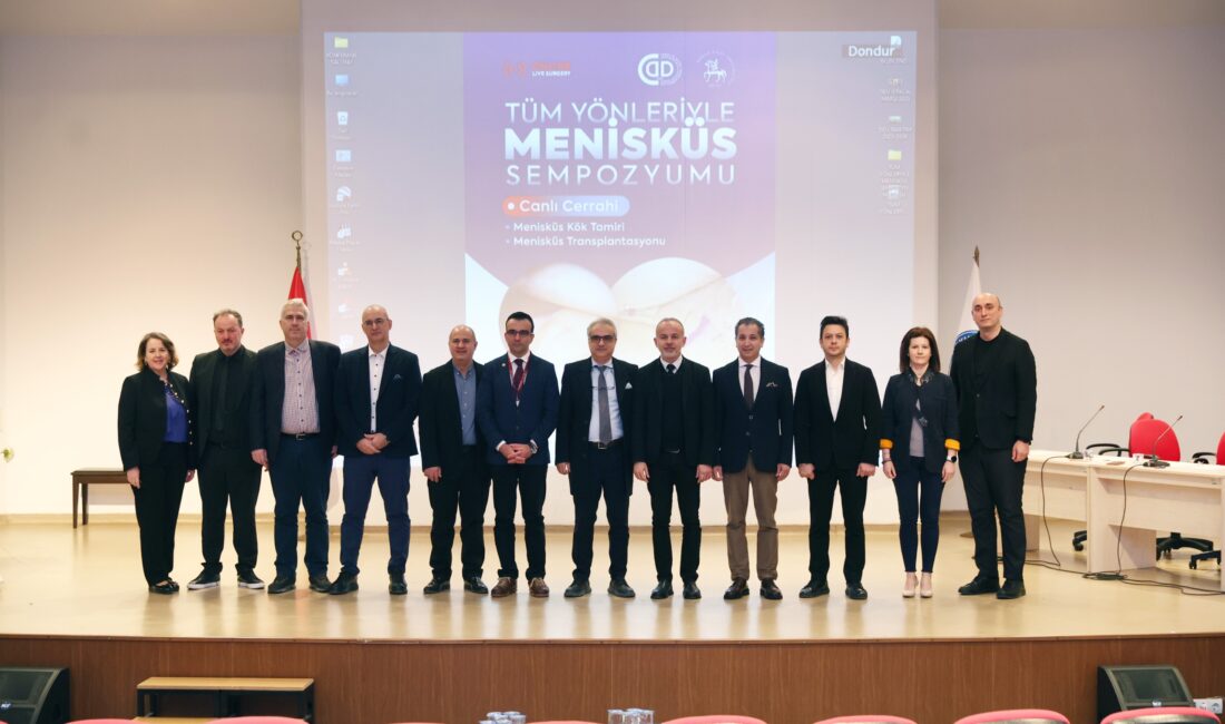 Dokuz Eylül Üniversitesi (DEÜ) ev sahipliğinde düzenlenen “Tüm Yönleriyle Menisküs