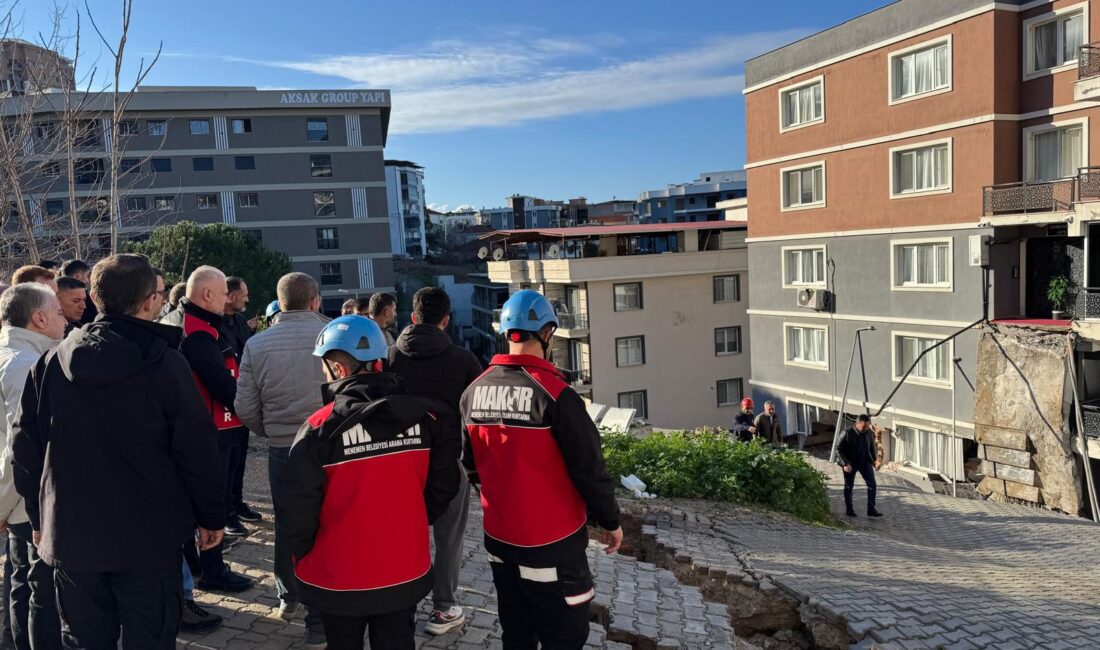 Menemen Belediyesi afetlere karşı teyakkuzda Afetlere karşı MAKUR sahada!