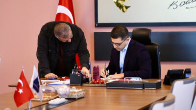 Başkan Ömer Günel, kentte etkili olan sağanak sırasında meydana gelen