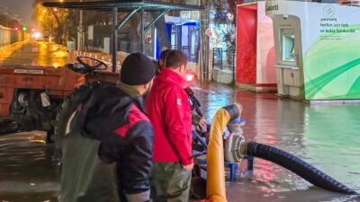 Torbalı Son Yılların En Yoğun Yağışını Yaşadı