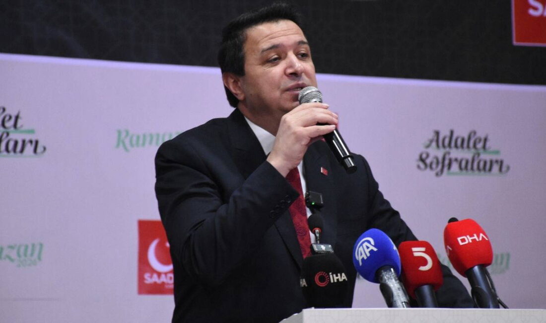 Saadet Partisi lideri Mahmut Arıkan: ‘Biz İrancı değiliz’ Saadet Partisi Genel Başkanı Mahmut Arıkan, Kayseri’de katıldığı bayramlaşma programında,
