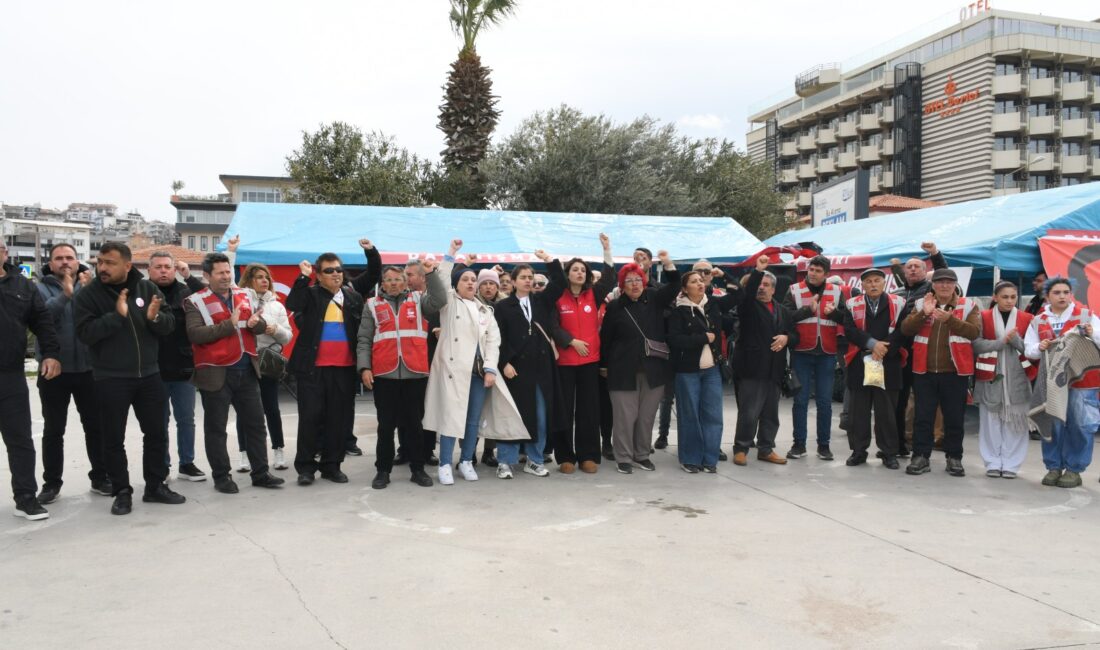 ADALET VE DAYANIŞMA ÇADIRI DİRENİŞİN SİMGESİ OLDU Başkan Ömer Günel’e destek olmak için İsmail Cem Dostluk ve