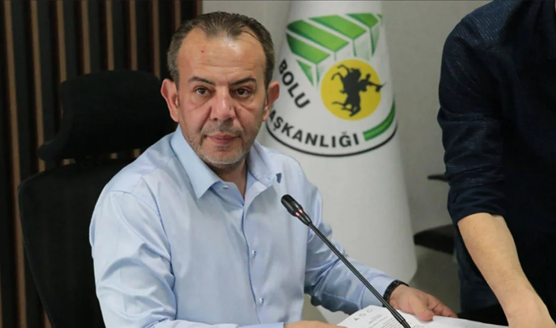 Son Dakika; Tutuklanan Bolu Belediye Başkanı Özcan, görevinden uzaklaştırıldı İçişleri Bakanlığı, hakkında tutuklama kararı verilen Tanju Özcan’ı Bolu Belediye