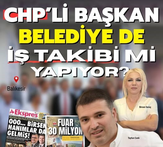 Altıeylül Belediye Başkan Yardımcısı Tayfun Canlı hakkında ortaya atılan iddialar,