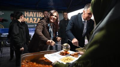 Aydın Büyükşehir Belediyesi tarafından Ramazan ayı nedeniyle kentin farklı noktalarında