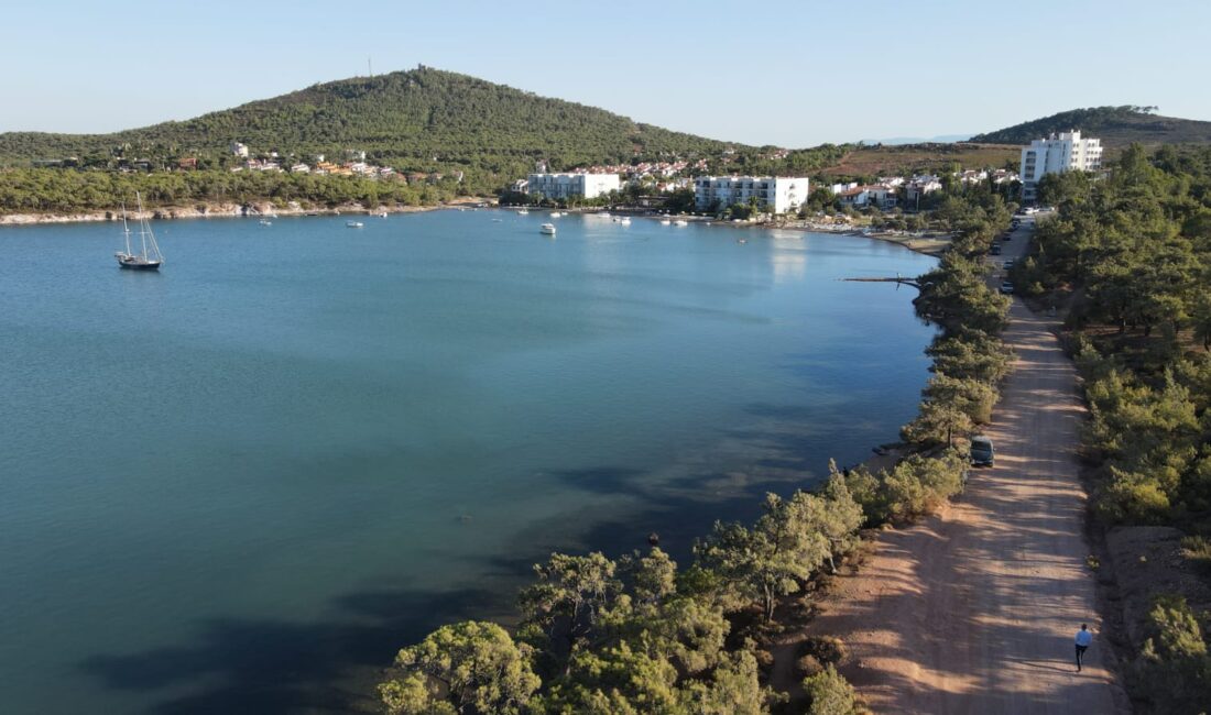 Bugün Ayvalık’ın ufkuna bakıldığında görülen