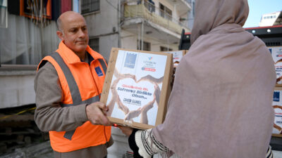 KUŞADASI BELEDİYESİ’NDEN 3 BİN 500 AİLEYE RAMAZAN YARDIMI