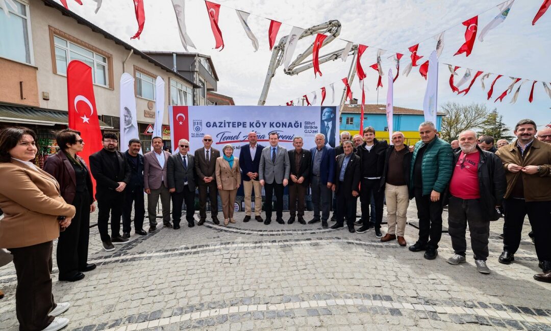 Silivri Belediyesi Gazitepe Mahallesi’nde Köy Konağının Temel Atma Törenini gerçekleştirdi.