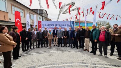 Silivri Belediyesi Gazitepe Mahallesi’nde Köy Konağının Temel Atma Törenini gerçekleştirdi.