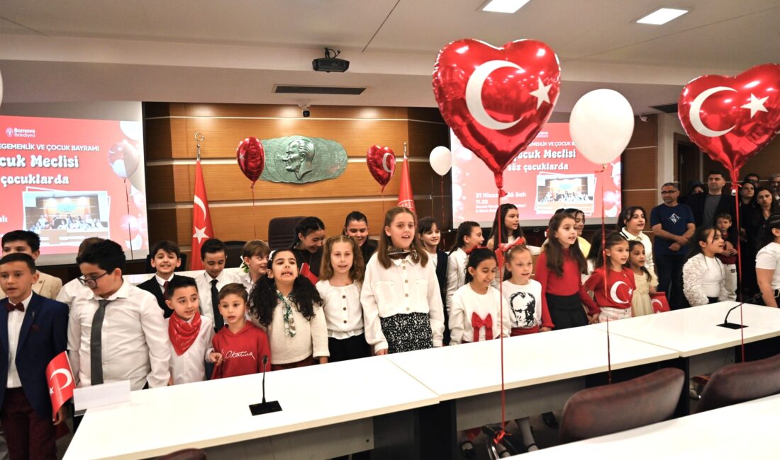 “Bir çocuk konuşursa dünya değişir” Bornova Çocuk Meclisi, 23 Nisan