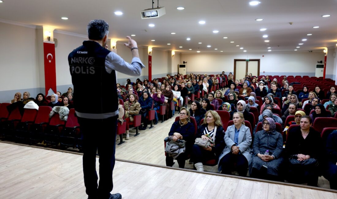 Bayraklı Belediyesi ve İzmir İl Emniyet Müdürlüğü, madde bağımlılığıyla mücadelede