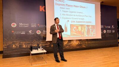 Japon deprem uzmanı Moriwaki’den Kepez Kitap Fuarı’nda hayat kurtaran uyarılar;