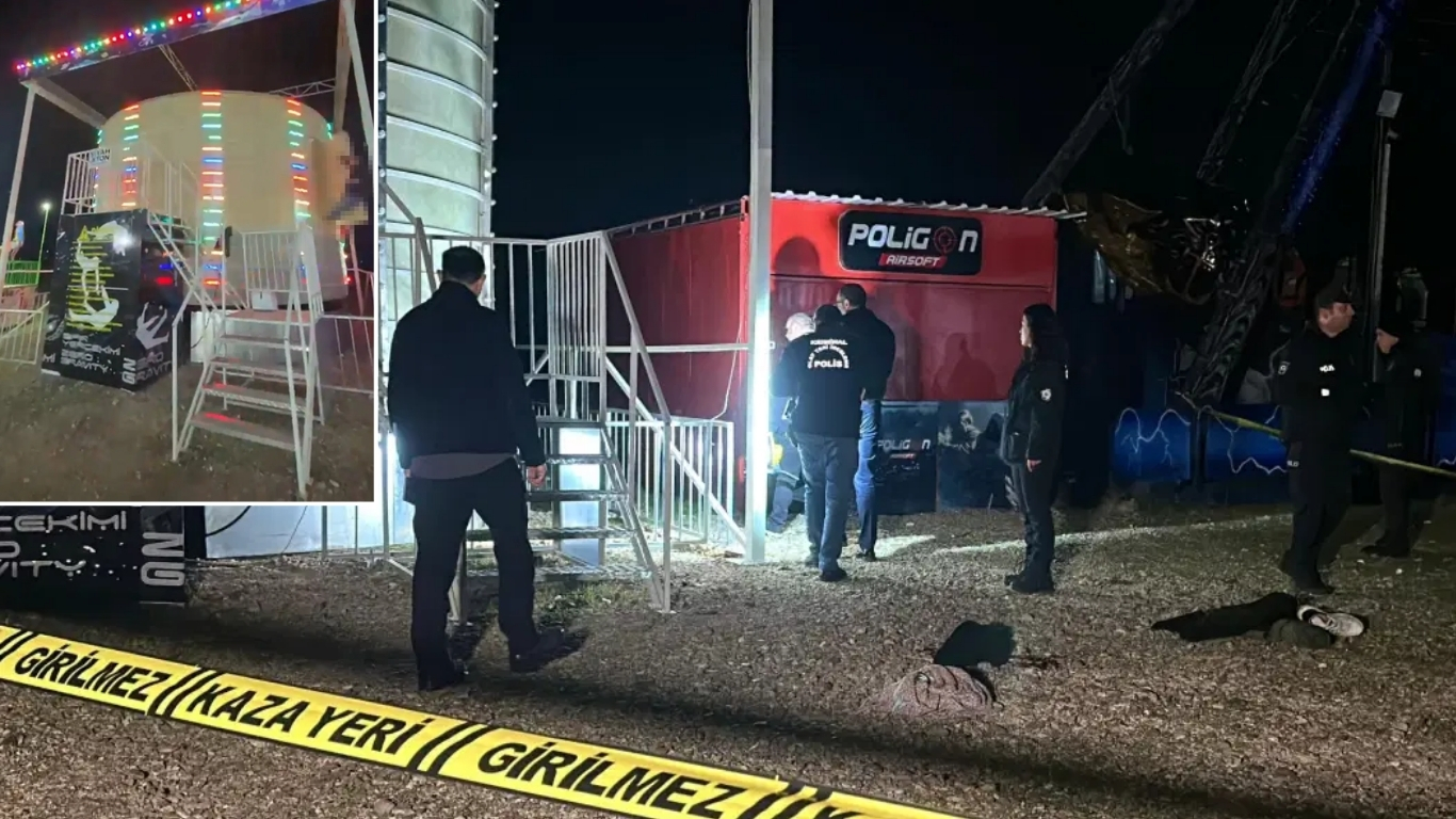 Edirne’de lunaparkta yaşanan feci olayda bir kişi “Sıfır yer çekimi”