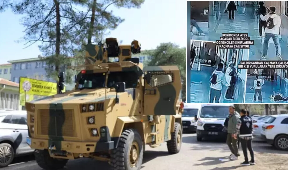 Şanlıurfa’da eski okuluna silahla dönen 19 yaşındaki saldırgan, rastgele ateş