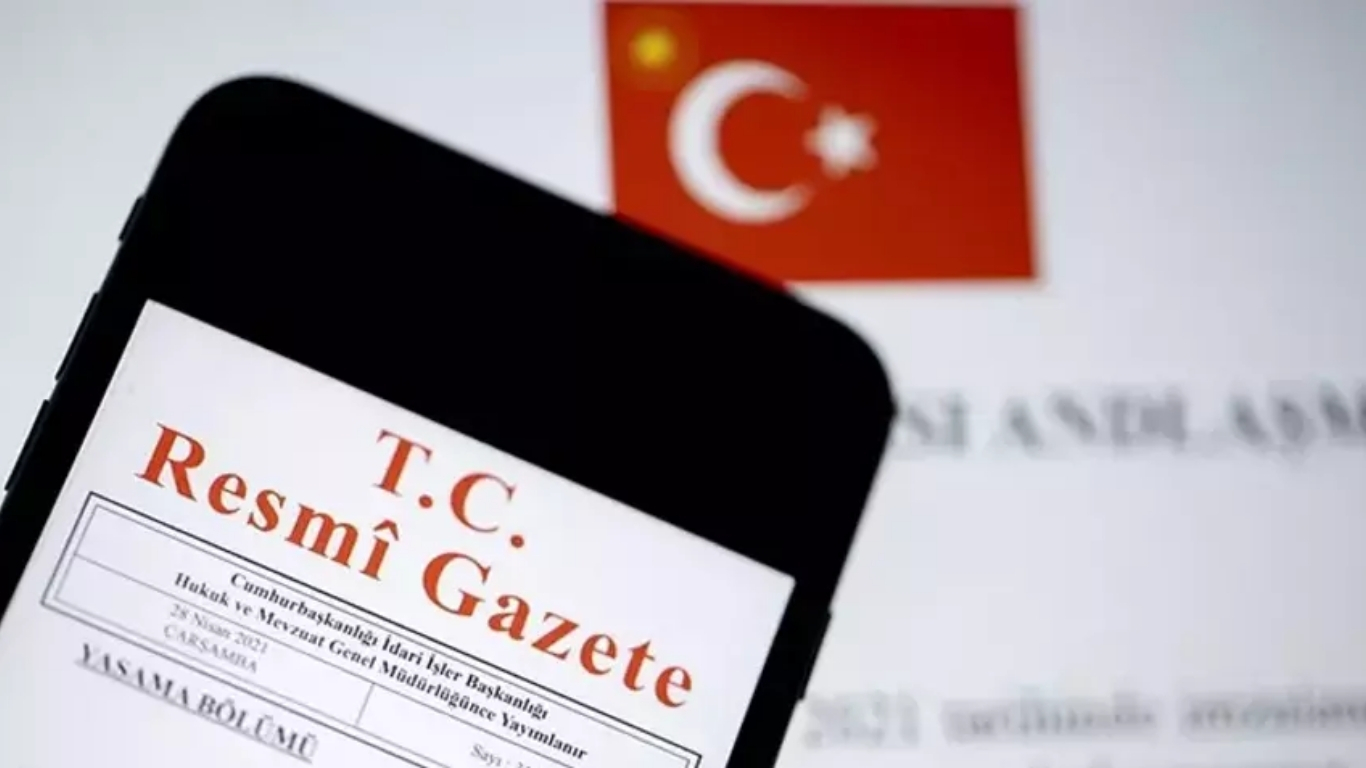 Cumhurbaşkanı Recep Tayyip Erdoğan imzasıyla Resmi Gazete’de yayımlanan kararla 7