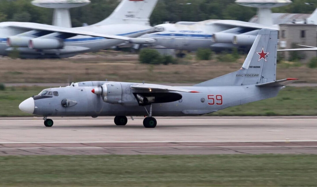 Kırım’da Rusya’ya ait An-26 askeri nakliye uçağı düştü, 29 kişi