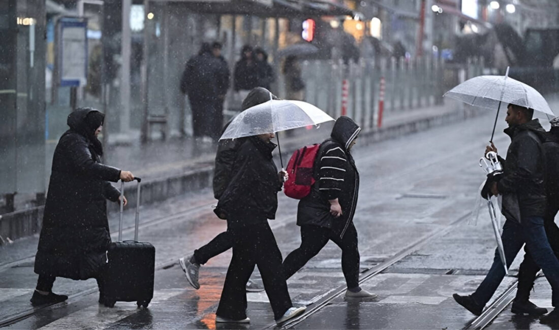 Meteoroloji’nin son raporu yayımlandı: Türkiye genelinde sağanak yağış etkili olacak.