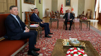 CHP lideri Özgür Özel ile TBMM Başkanı Numan Kurtulmuş’un 2
