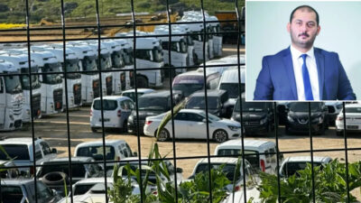 Büyükçekmece’de boş bir arazide yüzlerce değil binlerce araç mı saklandı?