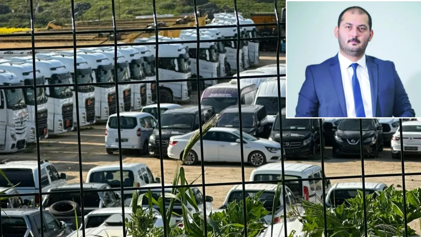 Büyükçekmece’de boş bir arazide yüzlerce değil binlerce araç mı saklandı?