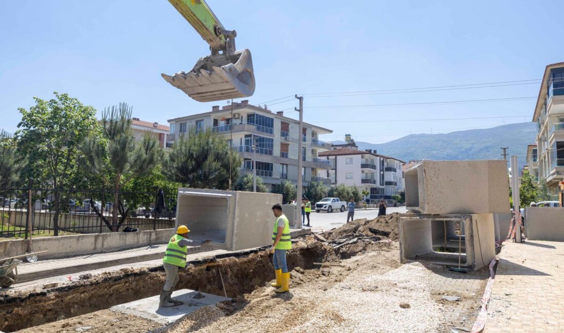 Tire’de altyapı yenileniyor, caddeler modernleşiyor Büyükşehir’den 300 milyon liralık dev