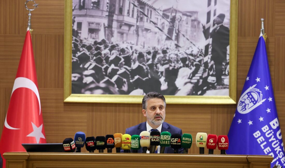  BURSA BÜYÜKŞEHİR BELEDİYE MECLİSİ’NDE KONUŞAN BAŞKAN VEKİLİ ŞAHİN BİBA,
