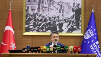  BURSA BÜYÜKŞEHİR BELEDİYE MECLİSİ’NDE KONUŞAN BAŞKAN VEKİLİ ŞAHİN BİBA,