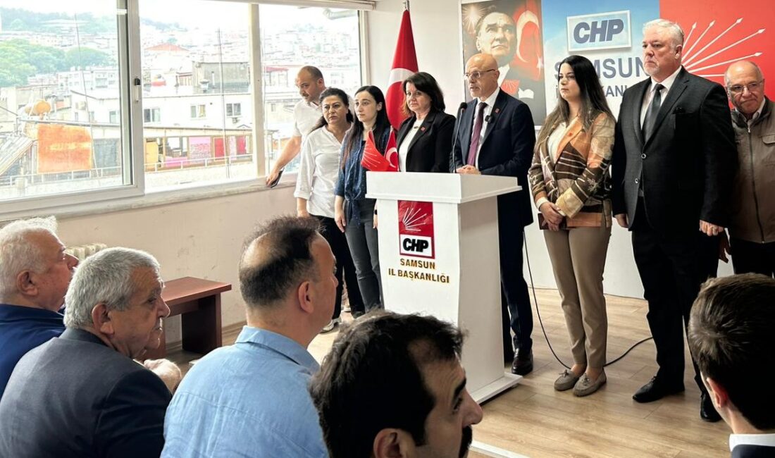 Bugün, Cumhuriyet Halk Partisi Samsun İl Başkanlığı olarak örgütümüzün güçlü