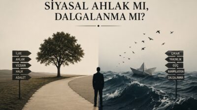 Türkiye’de siyaset uzun zamandır halkın omuzlarından yükselen bir vicdan alanı