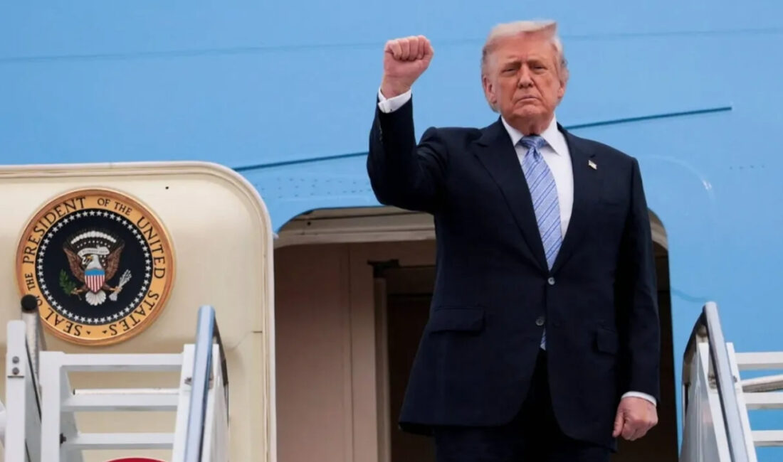 ABD Başkanı Donald Trump, Çin dönüşü uçakta yaptığı açıklamalarda İran’ın