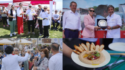 Ayvalık’ta bu yıl ikinci kez düzenlenen GastroFest, üç gün boyunca