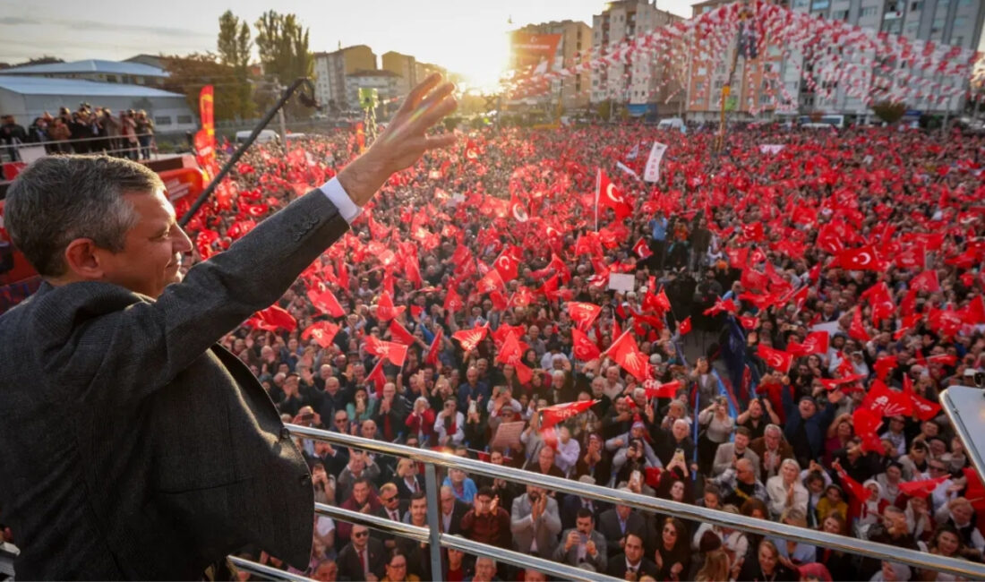 CHP’nin “Millet İradesine Sahip Çıkıyor” miting serisinin 110’uncusu 23 Mayıs