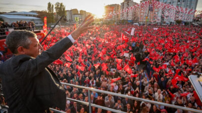 CHP’nin “Millet İradesine Sahip Çıkıyor” miting serisinin 110’uncusu 23 Mayıs