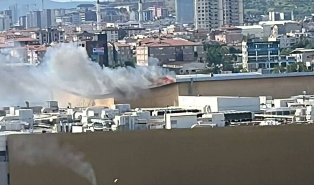 Son dakika haberi… İstanbul Pendik'te bulunan Neomarin AVM'de yangın çıktı.