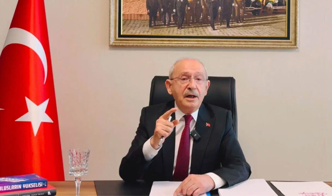 CHP’nin eski Genel Başkanı Kemal Kılıçdaroğlu, yayımladığı videolu mesajda partide