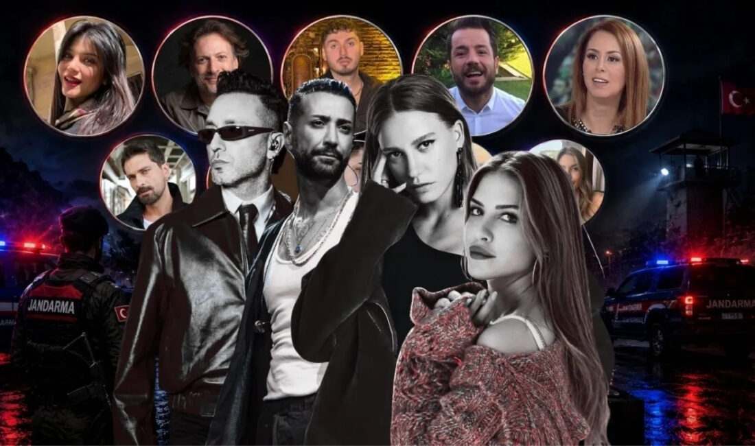 Bakırköy Cumhuriyet Başsavcılığı’nın yürüttüğü uyuşturucu soruşturmasında aralarında Serenay Sarıkaya, Mabel