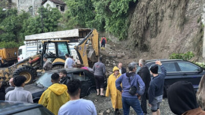 Son dakika gelişmesi... Hatay’da etkili olan şiddetli sağanak yağış sele