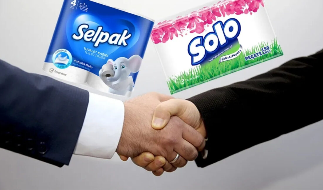 Eczacıbaşı Holding bünyesindeki Selpak ve Solo markalarının 600 milyon dolarlık